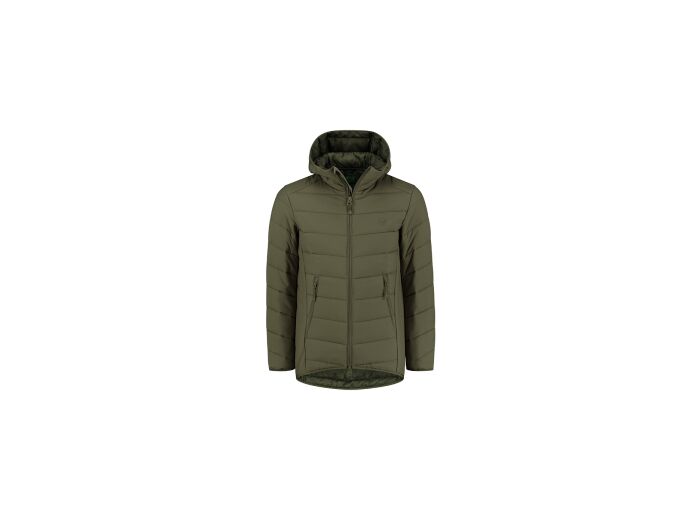 puffer thermolite jacket olive