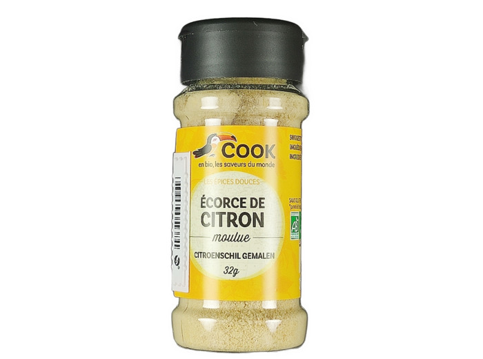 Ecorce de Citron Poudre 32g Bio