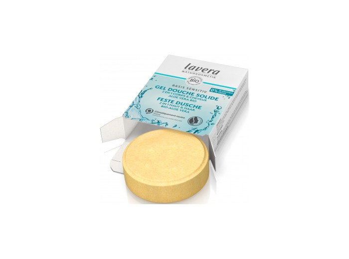 Gel douche solide Corps et Cheveux 2 en 1 Basis Sensitiv 50ml