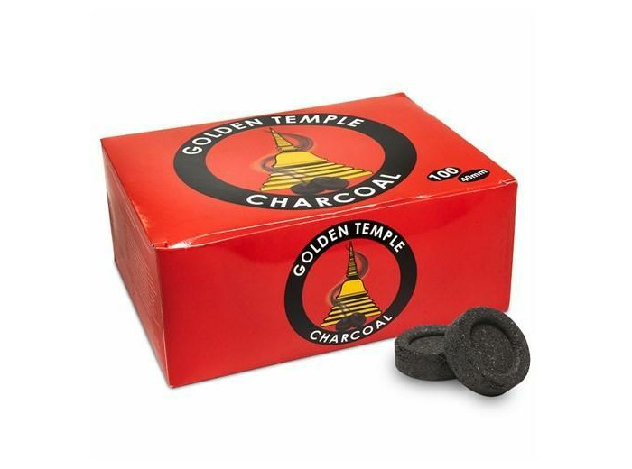 Tablettes de charbon.