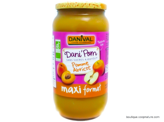 Dani'Pom Compote Pomme Abricot Bio 1050g