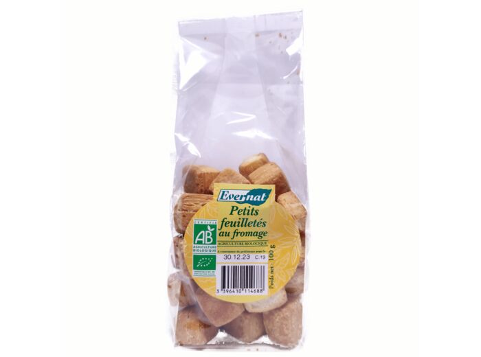 Petits Feuilletés Au Fromage Bio 100g