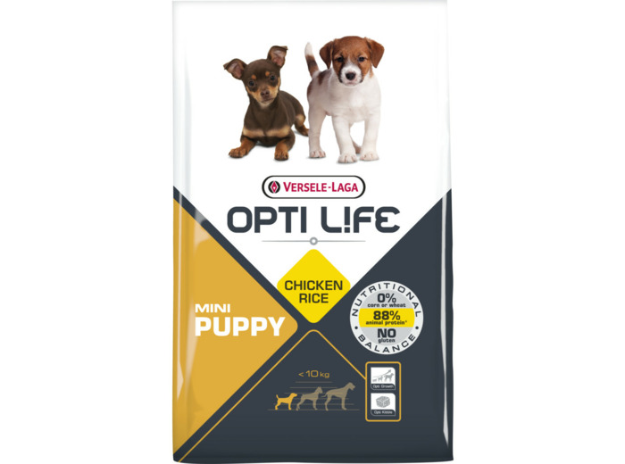 Croquettes OPTI LIFE au poulet & riz pour petit chiot - 2,5KG