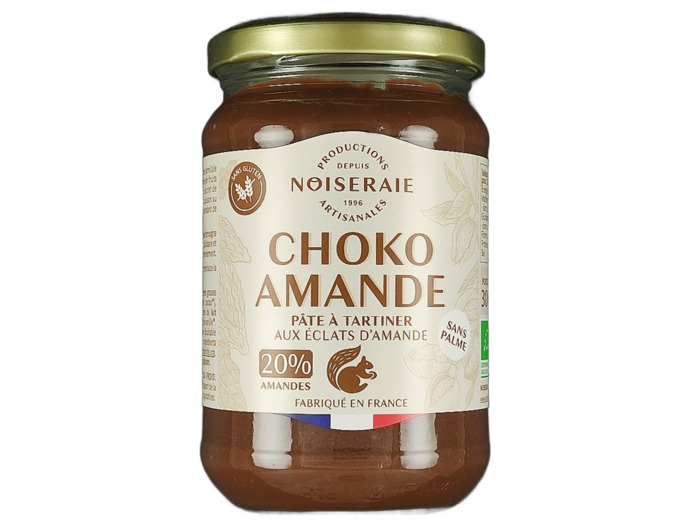 Pâte à Tartiner Choko Amande 20% Amandes 300g Bio