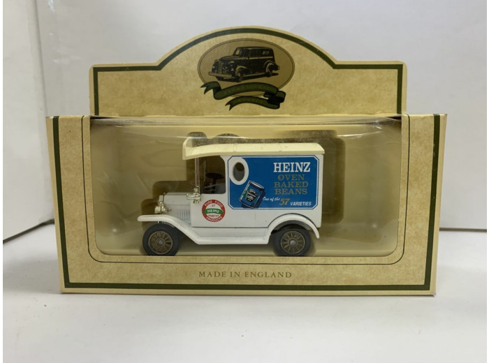 CAMION FORD PUBLICITAIRE HEINZ OVEN BAKED BEANS LONDON BLANC BOITE D'ORIGINE