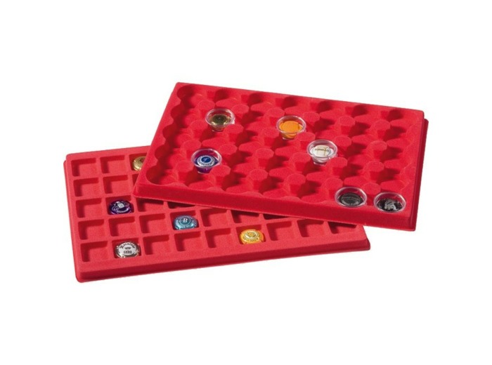 PLATEAUX L ROUGE  45 CASES 310034