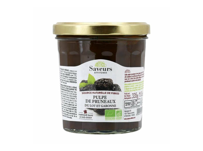 Pulpe de Pruneaux Bio-Saveurs et Fruits du Lot-et-Garonne