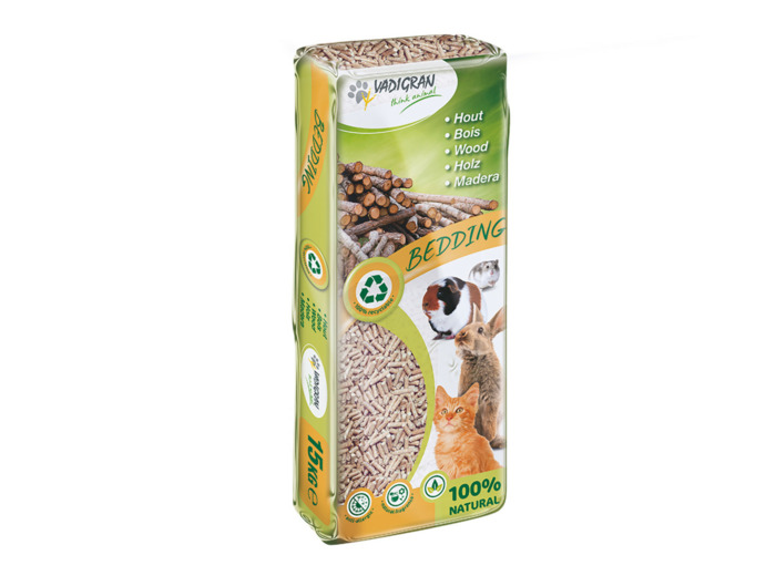 VADIGRAN, BEDDING Bois rongeurs - 15 kg