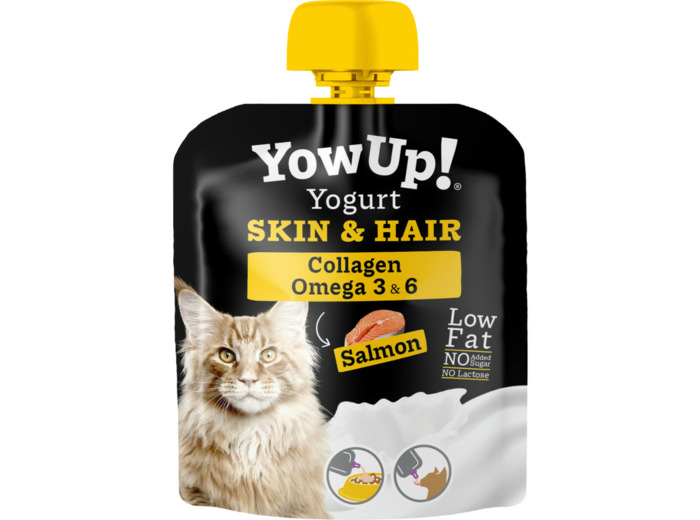 YOWUP, Peau & Cheveux au saumon pour chat - 85g