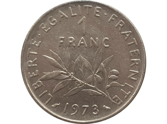 FRANCE 1 FRANC ROTY 1973 TTB+