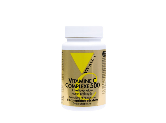 Vitamine C Ester 500-50 ou 100 comprimés-Vit'all+
