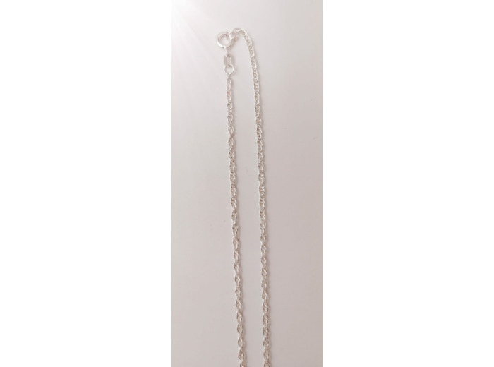 Collier 45cm en Argent 925 - TORSADE 2MM