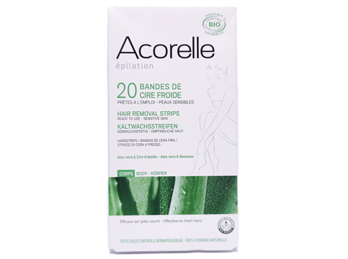 Bandes De Cire Froide Par 20 Bio