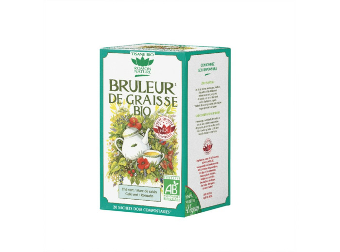Tisane bruleur de capitons bio-20 sachets-Romon Nature