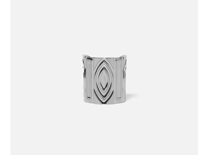 Bague Ojah, argenté et ajustable