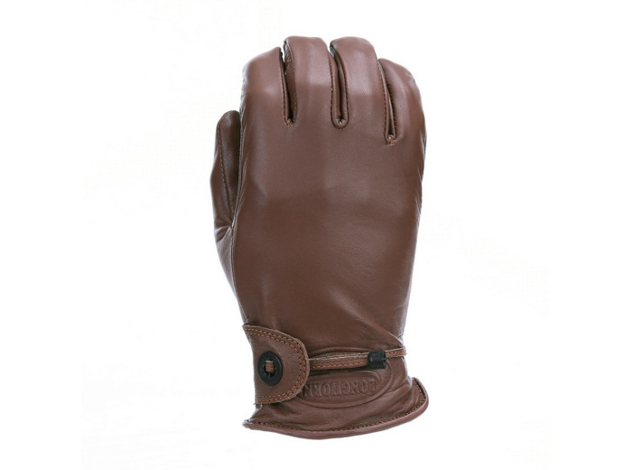 Gants en cuir LongHorn marron : chaleur hivernale et grip outdoor assurés