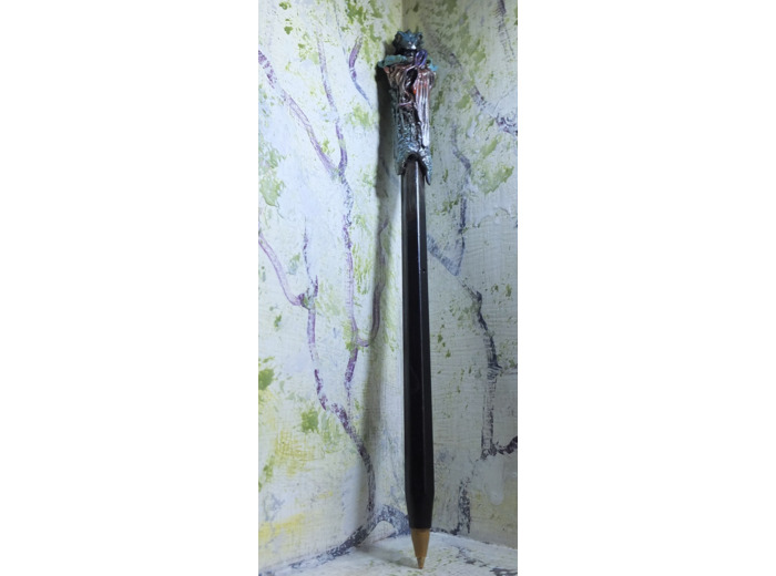 Baguette magique écriture "Maman et BB dragon"