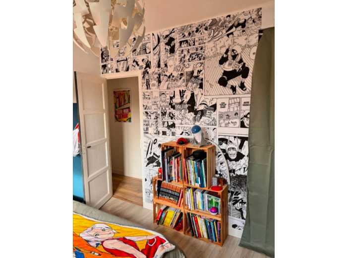 Papier peint manga sur mesure réservation devis