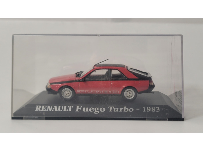 RENAULT FUEGO TURBO 1983 1/43 BOITE D'ORIGINE