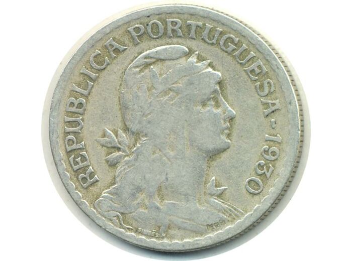 PORTUGAL 1 ESCUDO 1930 TB (W578)