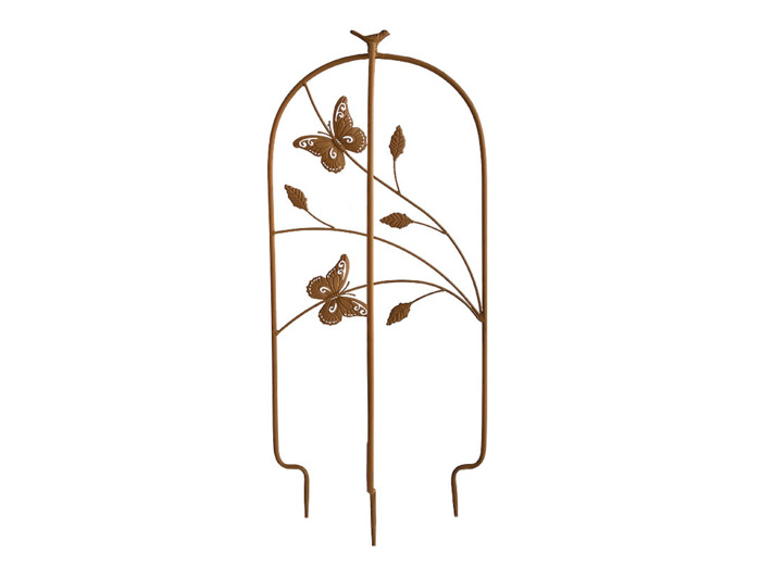 Treillage papillons 35x35x78cm