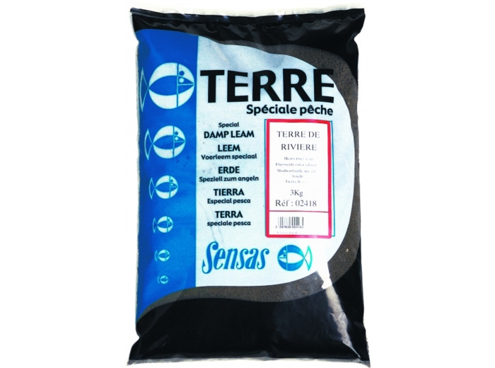 terre de riviere 2kg sensas
