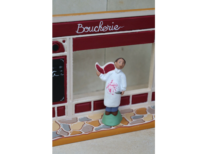 le boucher (vendu sans le décor)