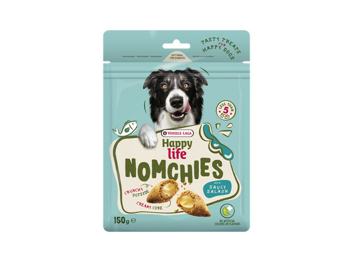 HAPPY LIFE, Nomchies Salmon pour chiens - 150g