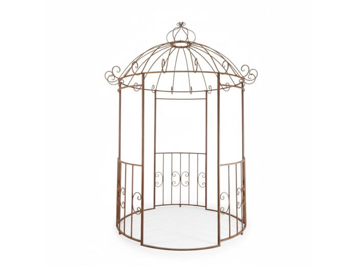 Tonnelle fer ronde 290x180x180cm