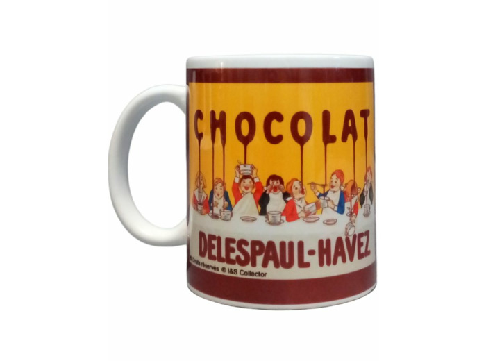 Mug céramique - Chocolat DESLESPAUL - Détente devant un bon chocolat – Les Collections Rétro