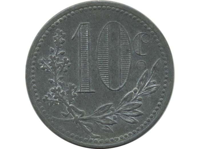 ALGERIE - ALGER 10 CENTIMES 1917 TTB