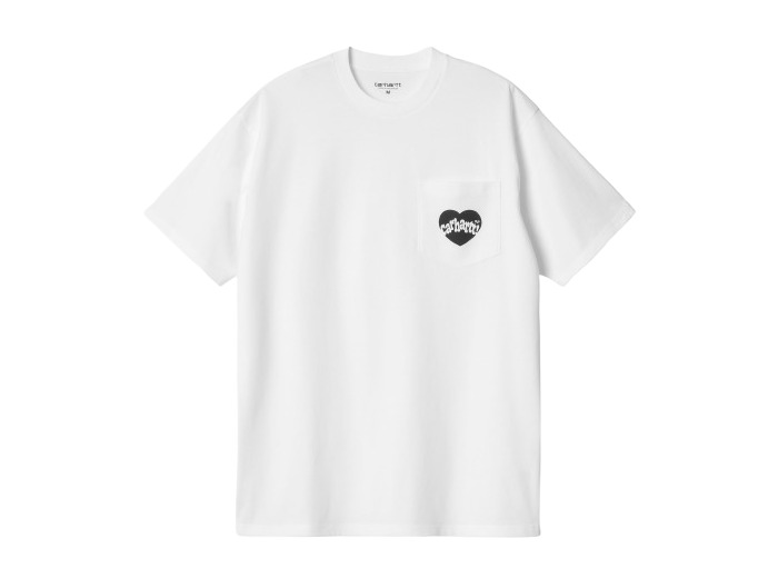 Tee Shirt CARHARTT WIP Amour Pocket White