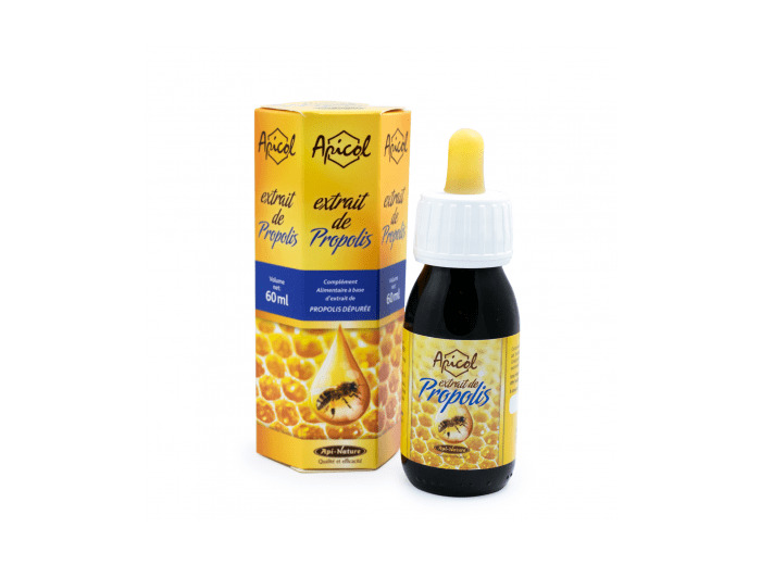Extrait de Propolis Apicol-60 ml-Api nature