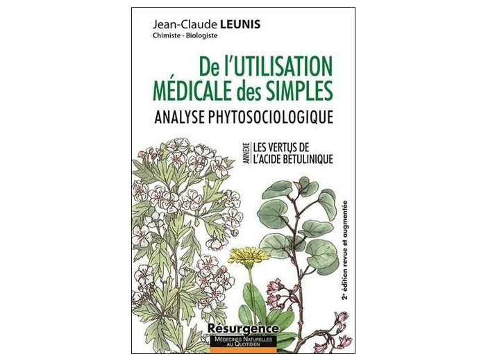De l'utilisation médicale des simples - Analyse phytosociologique -