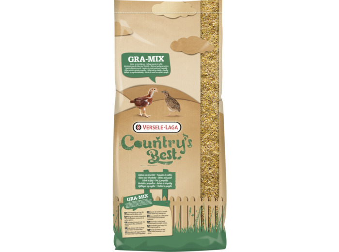 Country's Best, GRA-MIX Mélange poussins et cailles - 20KG