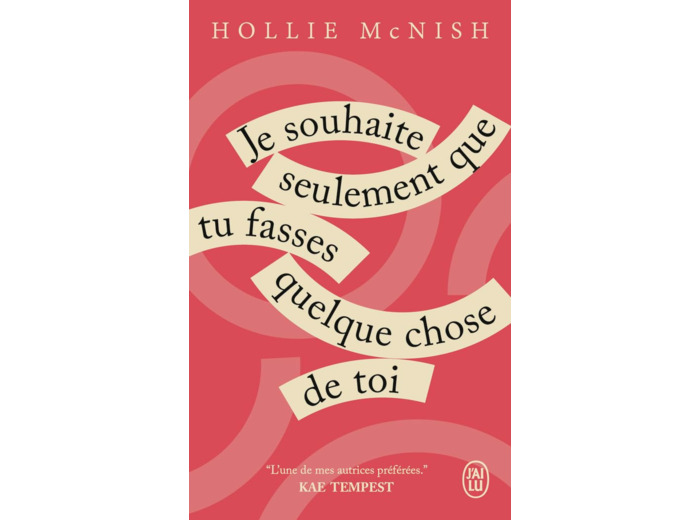 JE SOUHAITE SEULEMENT QUE TU FASSES QUELQUE CHOSE DE TOI