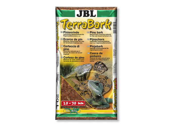 Substrat de sol TerraBark pour terrarium tropical - 3 tailles