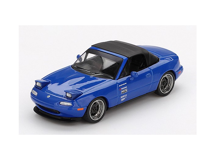 Mazda MX-5 (NA) Tuned Version Dark Blue 1/64 - Mini-GT 1069