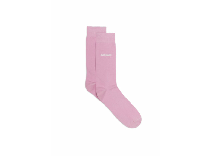 Chaussettes unies brodées  'Saint James'