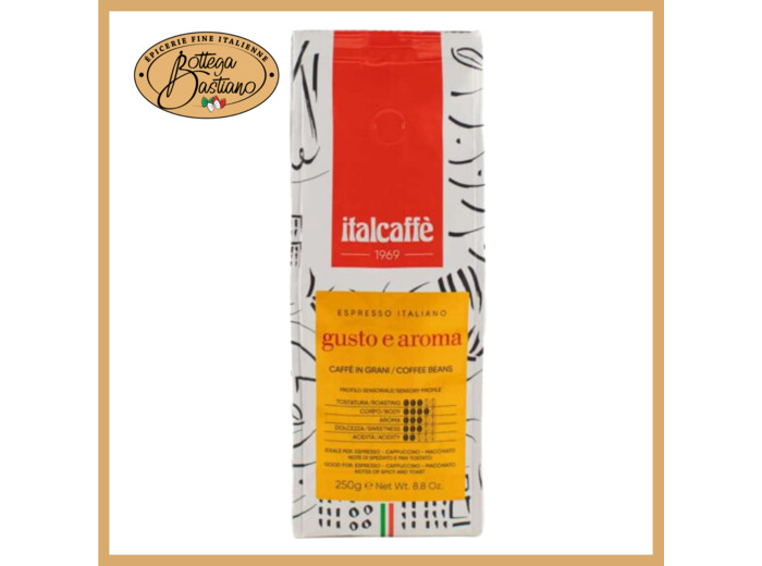 Café Grains Gusto e Aroma 60% Robusta & 40% Arabica 250G