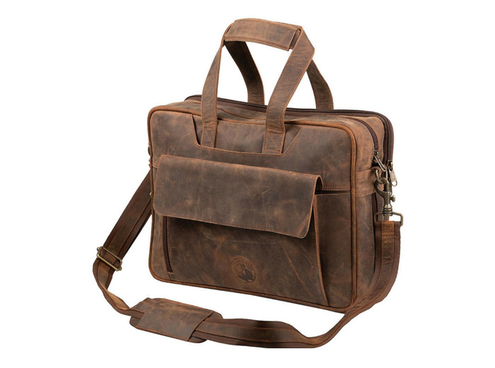 Sac ordinateur en cuir Ethan Chloe 38x28x11cm