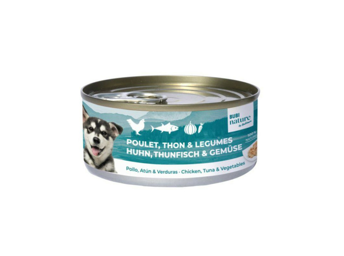 Émincés BUBINATURE chien, poulet, thon & légumes - 150g
