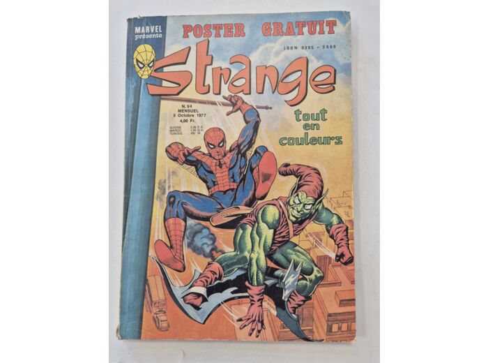 STRANGE N° 94 1977 TRES BEL ETAT ( SANS POSTER )