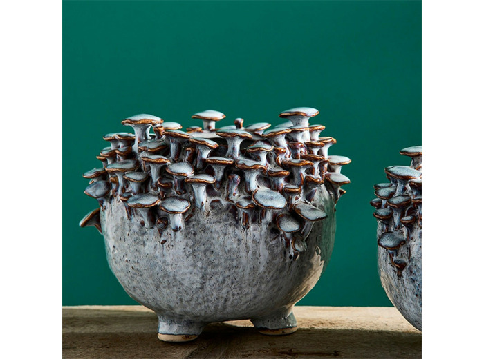 Vase Champignons céramique 24x24x21cm