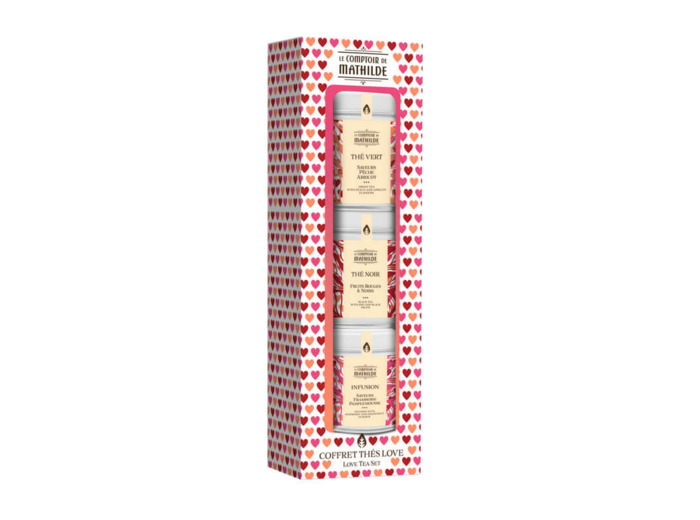 Coffret Love - Thés et Infusion - 3 x 25g