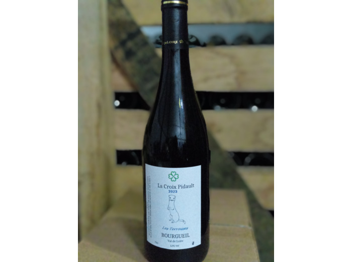 La Croix Pidault, Bourgueil Terrasses "Rouge" 2023