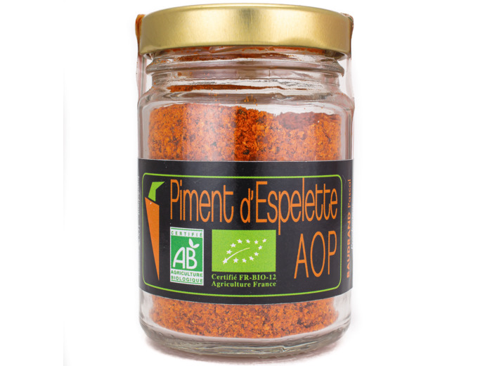 Piment d'Espelette AOP en Poudre Bio 45g