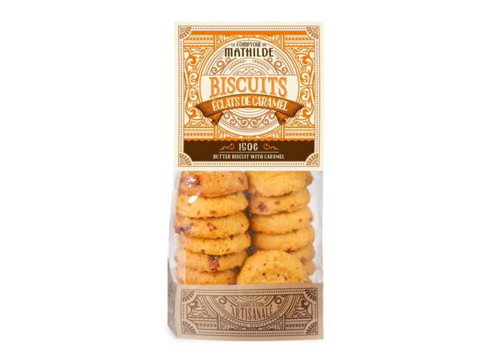 Biscuits Éclats de Caramel - 150G