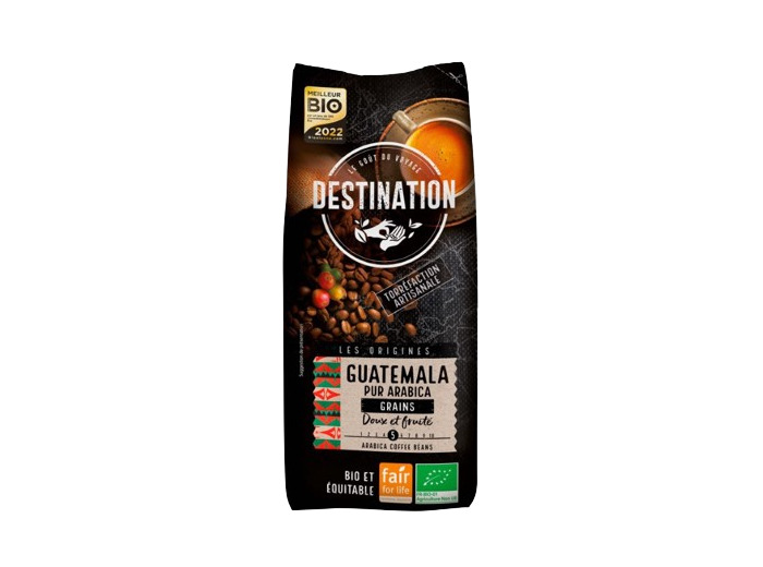 Café grain Guatemala Pur Arabica Bio-500g-Destination