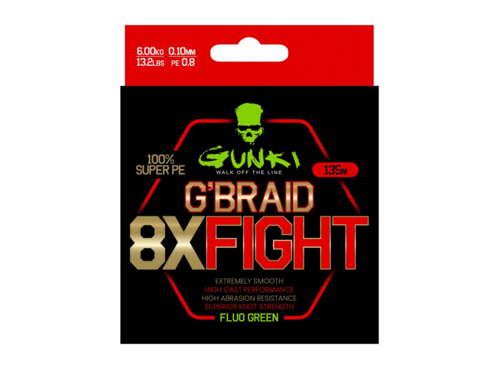 tresse g braid fight  x8 gunki